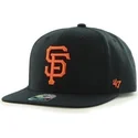 kepure-plokscia-juoda-snapback-san-francisco-giants-mlb-47-brand