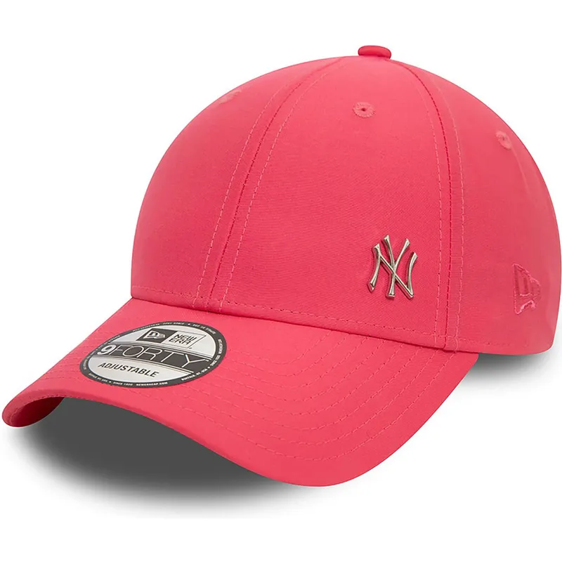 kepure-islenkta-rozine-reguliuojamas-9forty-flawless-new-york-yankees-mlb-new-era