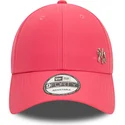 kepure-islenkta-rozine-reguliuojamas-9forty-flawless-new-york-yankees-mlb-new-era