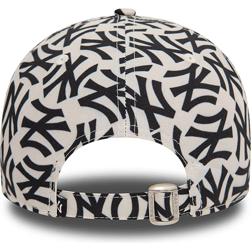 regulowana-czapka-z-zakrzywionym-daszkiem-bezowo-czarna-9forty-monogram-new-york-yankees-mlb-new-era