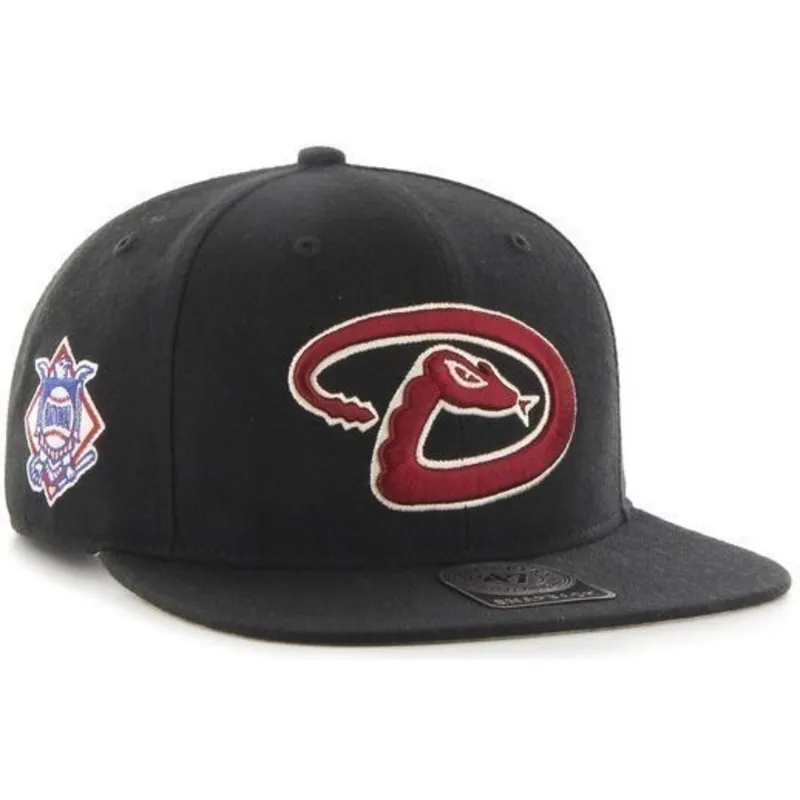 kepure-plokscia-juoda-snapback-mlb-47-brand kepure-plokscia-juoda-snapback-mlb-47-brand