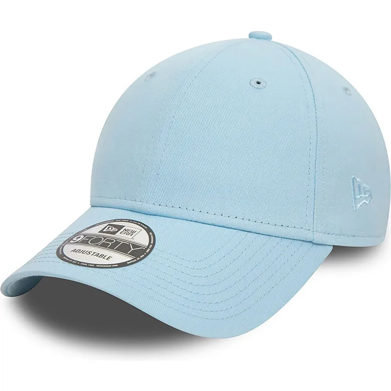 kepure-islenkta-melyna-reguliuojama-juostele-claro-9forty-essential-new-era