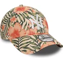 kepure-islenkta-ivairiaspalvis-reguliuojamas-9forty-tropical-new-york-yankees-mlb-new-era