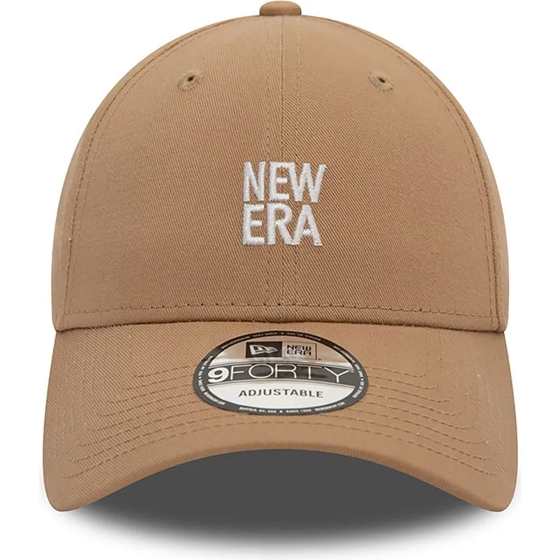brazowa-regulowana-czapka-z-zakrzywionym-daszkiem-9forty-new-era