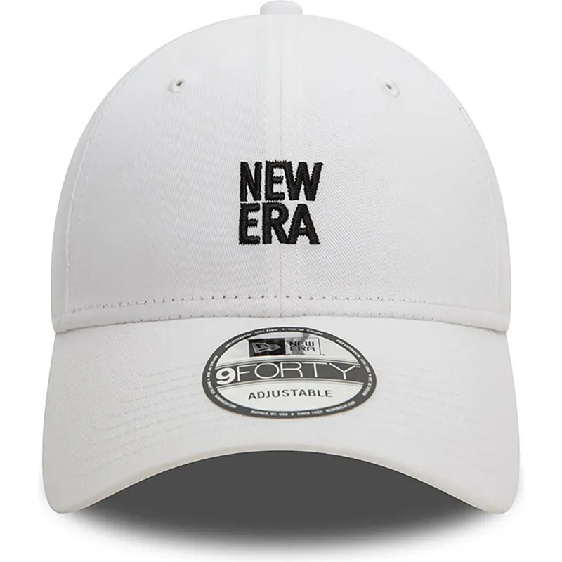 kepure-islenkta-balta-reguliuojama-juostele-9forty-new-era