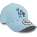 kepure-islenkta-vilkikas-melyna-snapback-9forty-home-field-los-angeles-dodgers-mlb-new-era