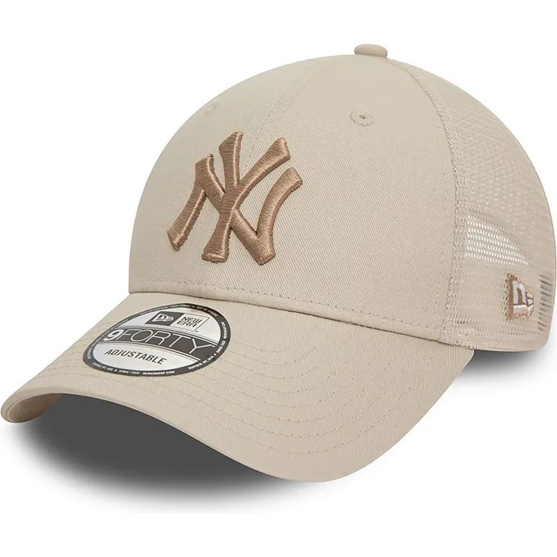 czapka-trucker-bezowa-z-bezowym-logo-9forty-home-field-new-york-yankees-mlb-new-era