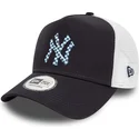 kepure-islenkta-tamsiai-melyna-snapback-a-frame-seasonal-infill-new-york-yankees-mlb-new-era