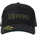 kepure-islenkta-juoda-reguliuojamas-patch-aston-martin-f1-team-x-kimoa-aston-martin-formula-1-kimoa