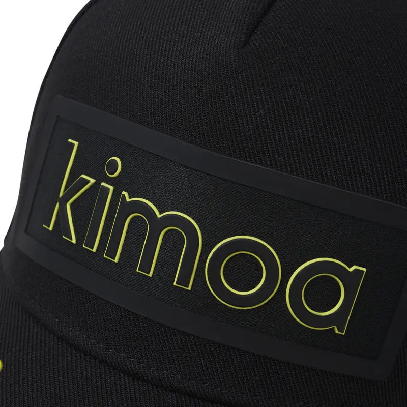 kepure-islenkta-juoda-reguliuojamas-patch-aston-martin-f1-team-x-kimoa-aston-martin-formula-1-kimoa