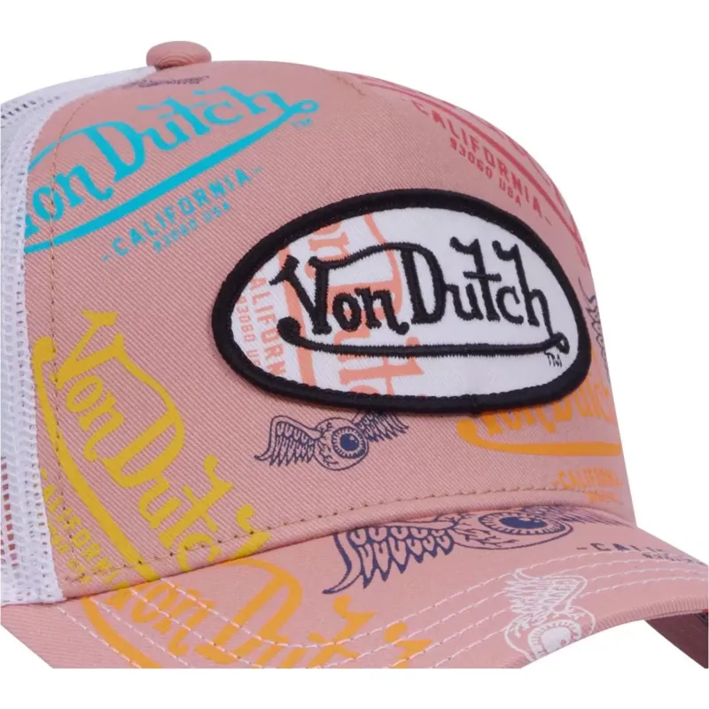 kepure-islenkta-vilkikas-rozine-snapback-le-pou-von-dutch
