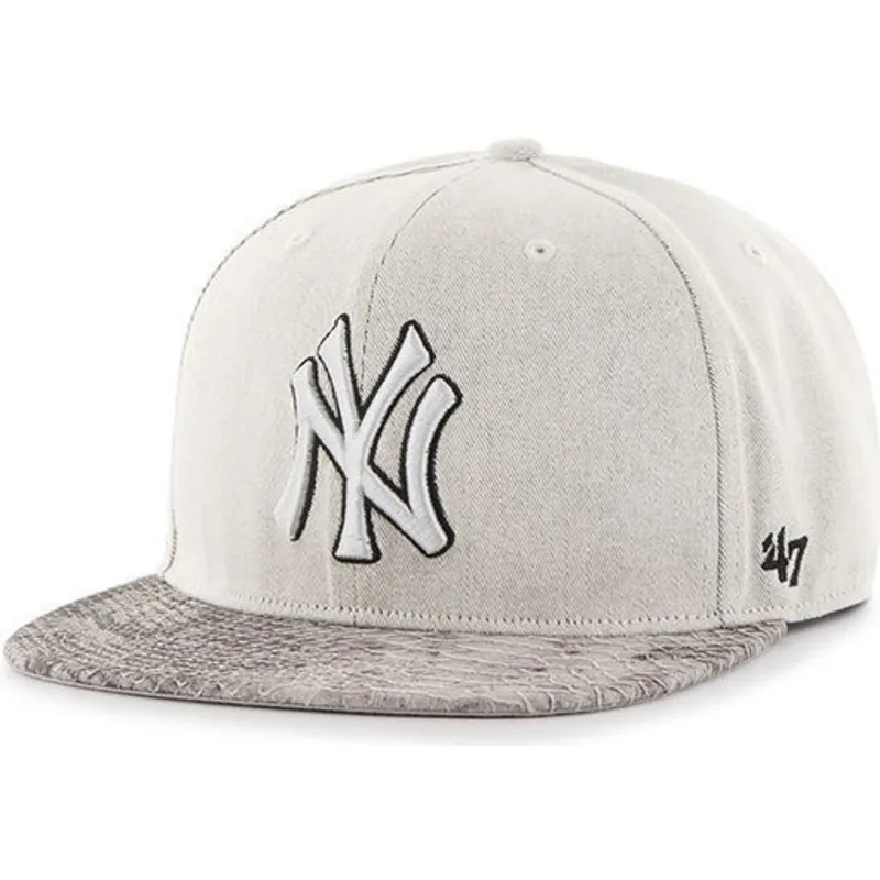 kepure-plokscia-pilka-snapback-new-york-yankees-mlb-47-brand
