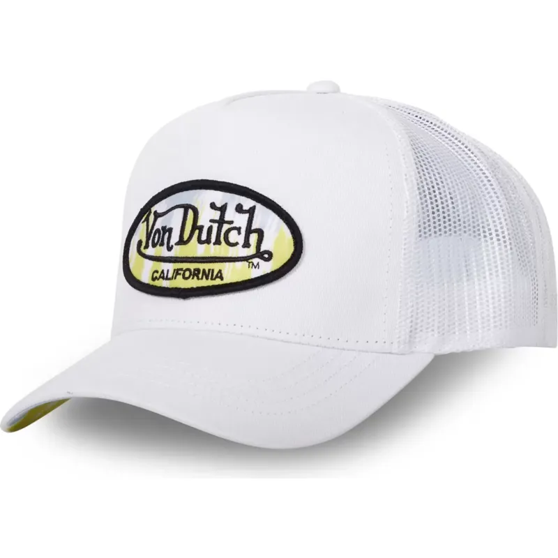 kepure-islenkta-balta-snapback-vibes-twh-von-dutch