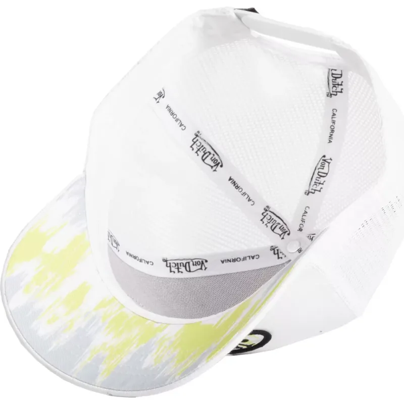 kepure-islenkta-balta-snapback-vibes-twh-von-dutch