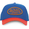 czapka-trucker-niebiesko-czerwona-blor-ct-von-dutch
