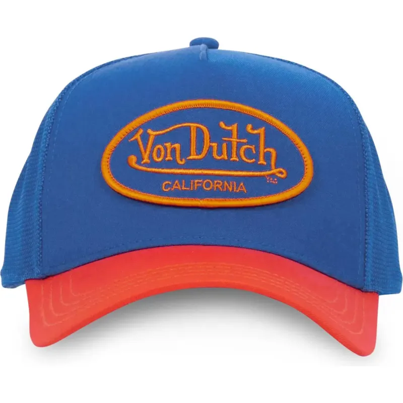 czapka-trucker-niebiesko-czerwona-blor-ct-von-dutch