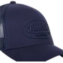 kepure-islenkta-tamsiai-melyna-snapback-log02-von-dutch