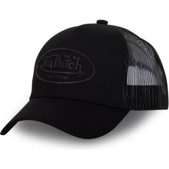 Cap išlenkta black snapback Von Dutch