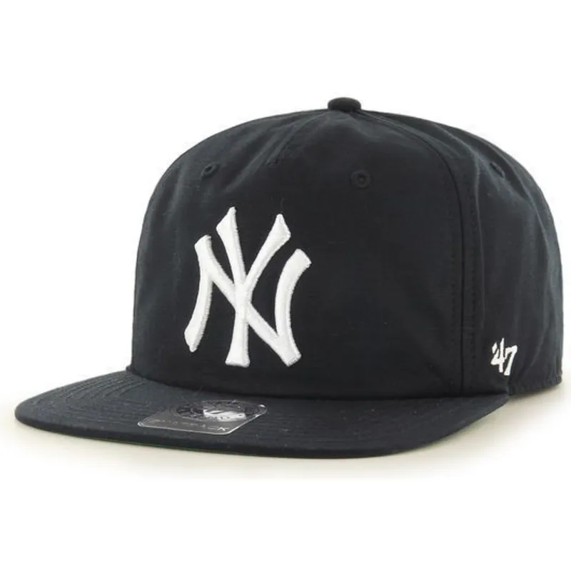 kepure-plokscia-juoda-snapback-new-york-yankees-mlb-47-brand kepure-plokscia-juoda-snapback-new-york-yankees-mlb-47-brand