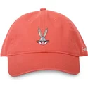 capslab-curved-brim-bugs-bunny-bug2-cd-looney-tunes-orange-adjustable-cap