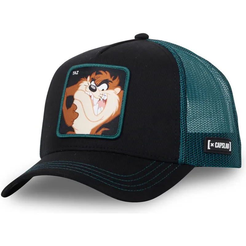cap-islenkta-black-snapback-diablo-tasmanian-devil-looney-tunes-capslab