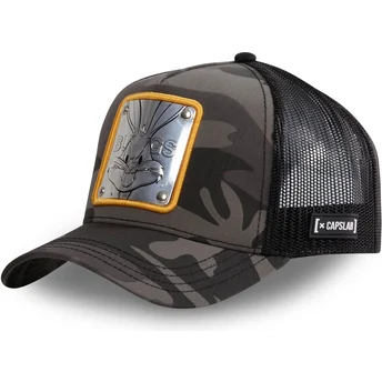 Kepurė išlenkta vilkikas kamufliažas snapback Bugs Bunny BUG3 CT Looney Tunes Kiškis Bagsis Looney Tunes Capslab