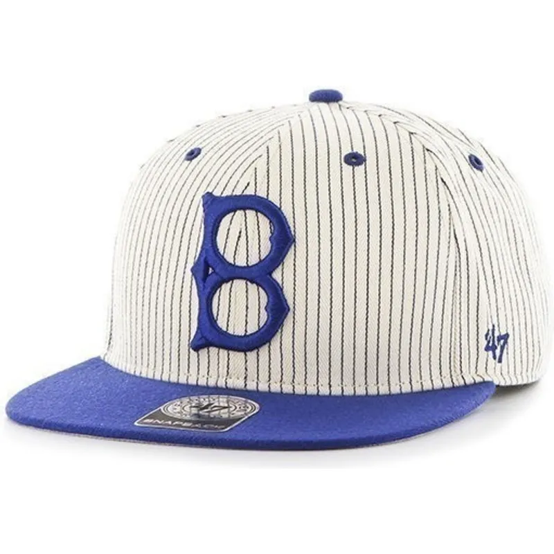 cap-plokscia-white-snapback-rayas-los-angeles-dodgers-mlb-47-brand