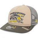 bezowo-szara-czapka-trucker-american-muscle-power-9fifty-retro-crown-a-frame-od-new-era