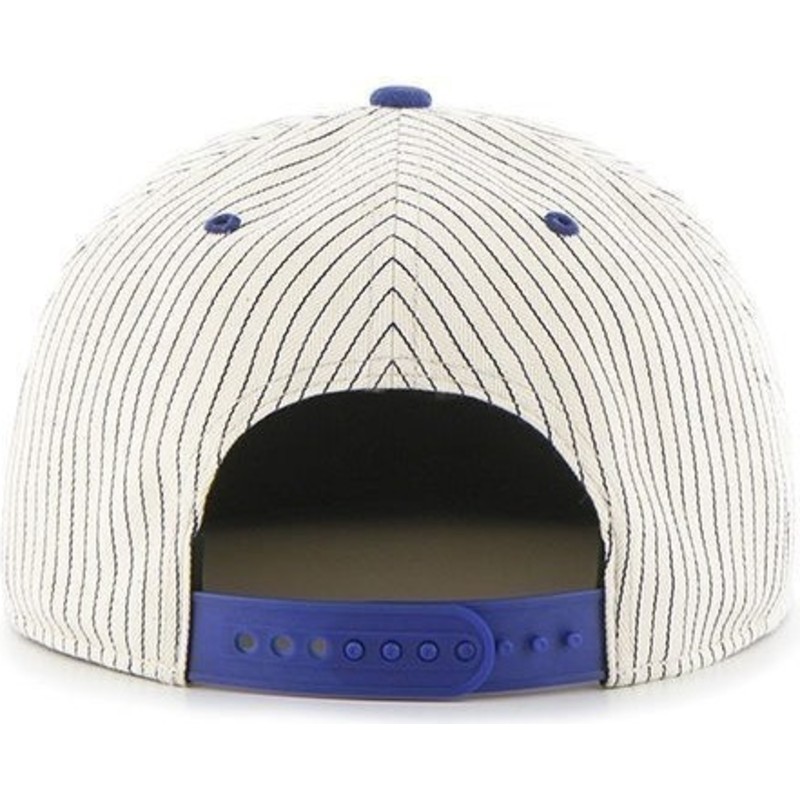 47-brand-flat-brim-los-angeles-dodgers-mlb-grey-with-blue-stripes-snapback-cap