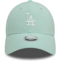 kepure-islenkta-zalia-reguliuojamas-9forty-linen-los-angeles-dodgers-mlb-new-era