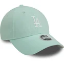 kepure-islenkta-zalia-reguliuojamas-9forty-linen-los-angeles-dodgers-mlb-new-era