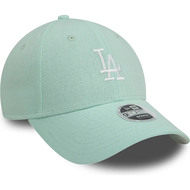 kepure-islenkta-zalia-reguliuojamas-9forty-linen-los-angeles-dodgers-mlb-new-era