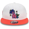 biala-i-czerwona-plaska-czapka-snapback-9fifty-floral-los-angeles-dodgers-mlb-new-era