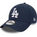 cap-islenkta-navy-blue-adjustable-strap-9forty-linen-los-angeles-dodgers-mlb-new-era