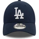 granatowa-zakrzywiona-czapka-z-regulacja-9forty-linen-los-angeles-dodgers-mlb-new-era