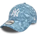 regulowana-niebieska-czapka-z-daszkiem-9forty-summer-all-over-print-new-york-yankees-mlb-od-new-era