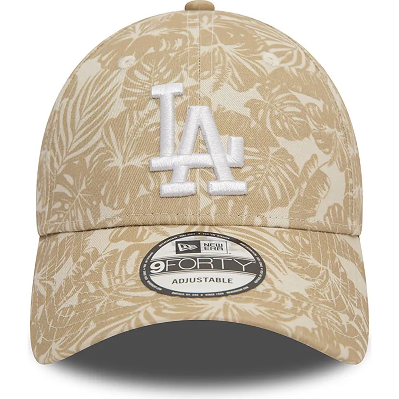kepure-islenkta-ruda-reguliuojamas-9forty-summer-all-over-print-los-angeles-dodgers-mlb-new-era