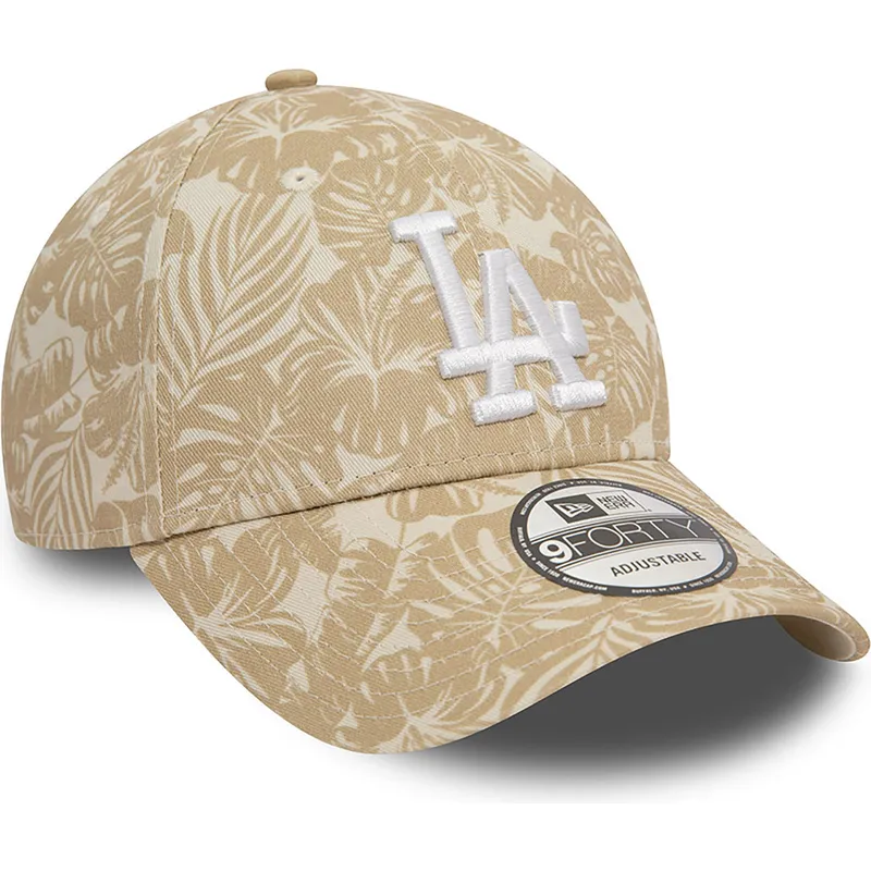 kepure-islenkta-ruda-reguliuojamas-9forty-summer-all-over-print-los-angeles-dodgers-mlb-new-era