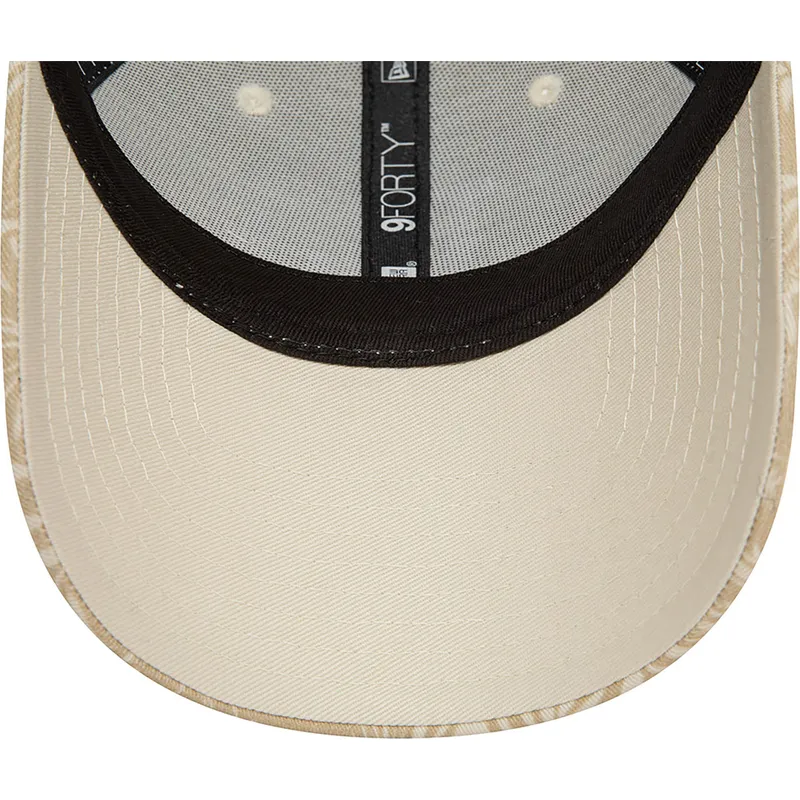 brazowa-regulowana-czapka-z-daszkiem-9forty-summer-all-over-print-los-angeles-dodgers-mlb-new-era