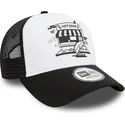 kepure-islenkta-juoda-snapback-a-frame-graphic-hot-dog-new-york-new-era