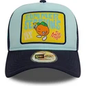 kepure-islenkta-melyna-snapback-summer-sessions-a-frame-patch-new-era