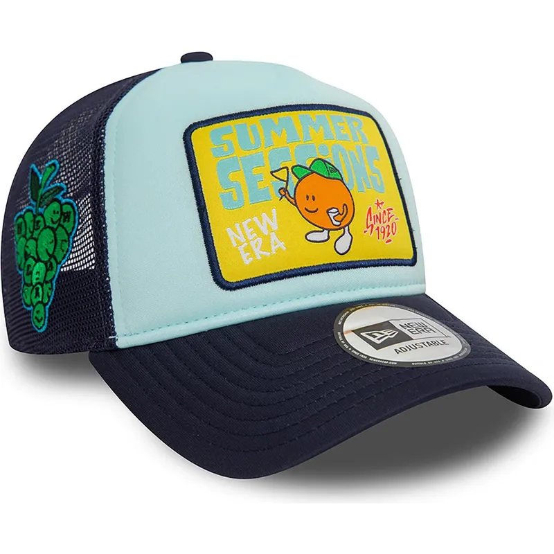 kepure-islenkta-melyna-snapback-summer-sessions-a-frame-patch-new-era