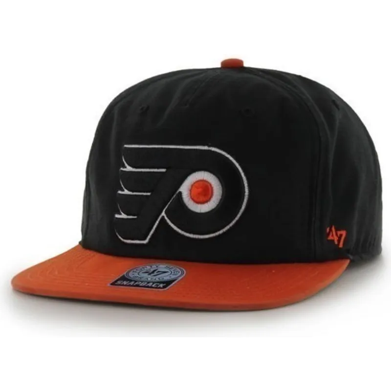 cap-plokscia-black-snapback-philadelphia-flyers-nhl-47-brand