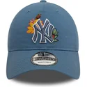 regulowana-niebieska-czapka-z-daszkiem-9twenty-floral-new-york-yankees-mlb-marki-new-era