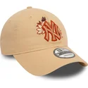 kepure-islenkta-ruda-reguliuojamas-9twenty-floral-new-york-yankees-mlb-new-era