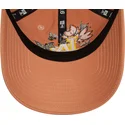 kepure-islenkta-ruda-reguliuojamas-9twenty-floral-los-angeles-dodgers-mlb-new-era