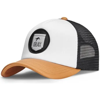 Kepurė išlenkta smėlio snapback Oblack