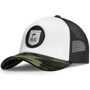 Kepurė išlenkta kamufliažas snapback Oblack
