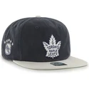 kepure-plokscia-tamsiai-melyna-snapback-toronto-maple-leafs-nhl-47-brand