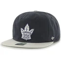 kepure-plokscia-tamsiai-melyna-snapback-toronto-maple-leafs-nhl-47-brand